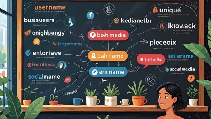 choose the right username for social media